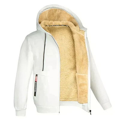 AUTUMN HOODIE WITH TEDDY BEAR LINING FOR MEN