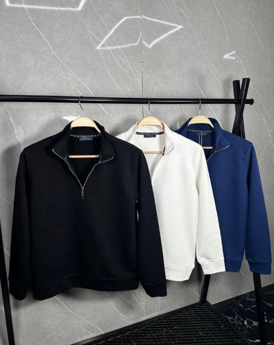 Sweater in cotton jersey